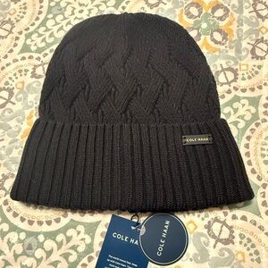 Cole Haan Dark Knit Beanie